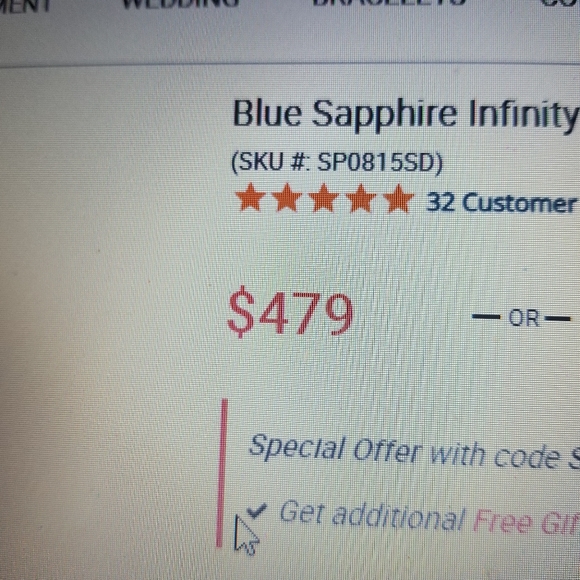 Blue Sapphire and White Sapphire Miabella Pendant Necklace Solid Silver Chain - Picture 14 of 14